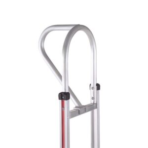 magliner 300981 aluminum vertical loop hand truck handle for hand truck with straight frame, 20" length, 15" height, 14" width