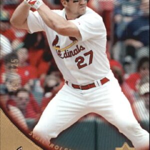 2005 Ultimate Signature Baseball Card #95 Scott Rolen