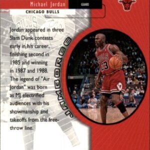 1999 Upper Deck Encore Jamboree Basketball Card (1999-00) #J1 Michael Jordan