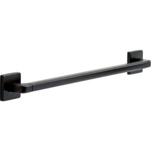 delta faucet 41924-rb angular modern 24-inch grab bar with concealed mounting, venetian bronze