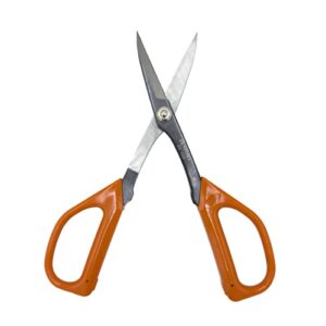 Zenport ZS106 Scissors for Bonsai and Floral Pruning, 8.3-Inch, Box of 10 Orange ZS106-10PK