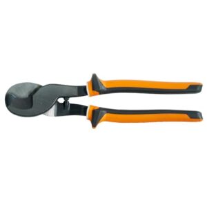 Klein Tools 63050-EINS Cable Cutters, Electricians Insulated Cable Cutter, Cuts Aluminum, Soft Copper, Communications Cable