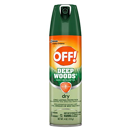 Off! Deep Woods Dry Insect Repellent VIII 4 oz (3 Pack)