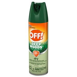 Off! Deep Woods Dry Insect Repellent VIII 4 oz (3 Pack)