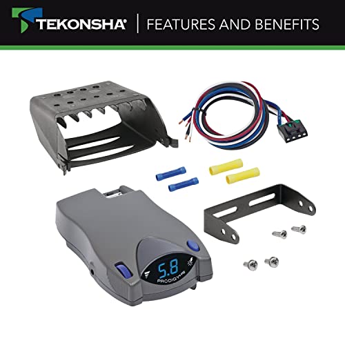 TEKONSHA 90885 / Tekonsha Prodigy P2 Electronic Brake Control f/1-4 Axle Trailers - Proportional