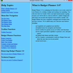 Budget Planner 3.0 [Download]