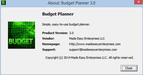 Budget Planner 3.0 [Download]