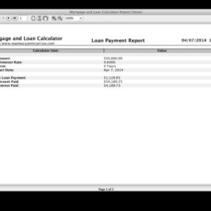 Mortgage And Loan Calculators 2.0 for Mac [Download]