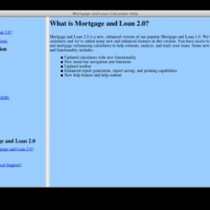 Mortgage And Loan Calculators 2.0 for Mac [Download]