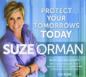 suze orman - protect your tomorrows today