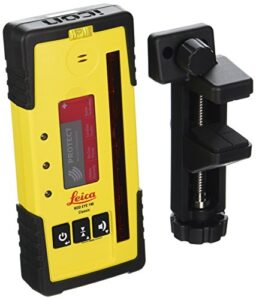 leica re 140 classic rugby rod eye 140 classic rotary laser receiver, yellow
