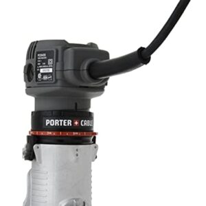 PORTER-CABLE Porter Cable Router, Variable Speed, 1/4-Inch Laminate Trimmer, 5.6-Amp (PCE6435)