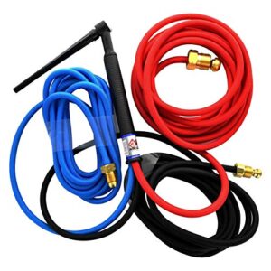 ck20 water cooled tig torch kit, 250a, 12.5', 3-pc, super-flex cable, ck20-12sf