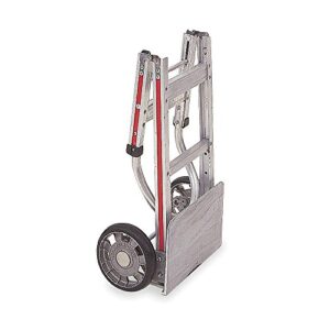 magliner - fta19e11l - folding hand truck, continuous frame flow-back, 500 lb., overall width 18-1/2, overall height 49