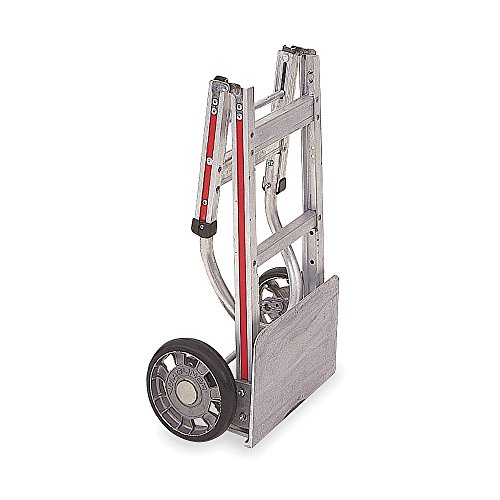 Magliner - FTA19E11L - Folding Hand Truck, Continuous Frame Flow-Back, 500 lb., Overall Width 18-1/2, Overall Height 49