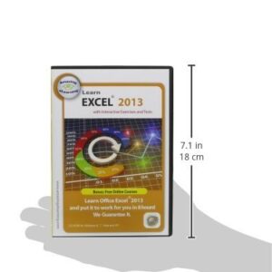 Learn Microsoft Excel 2013 Interactive Training CD Course