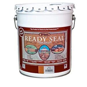 Ready Seal 515 5-Gallon Pail Pecan Exterior Wood Stain and Sealer
