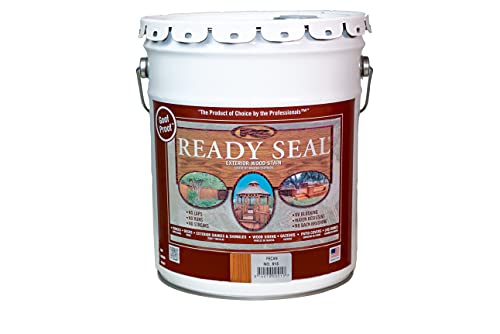 Ready Seal 515 5-Gallon Pail Pecan Exterior Wood Stain and Sealer