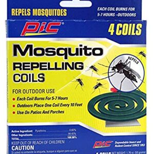 PIC C412 Mosquito Repellent Coils (12 Packs of 4)