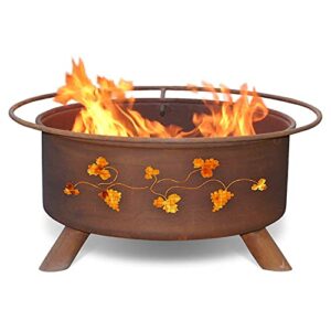 patina products grapevines fire pit