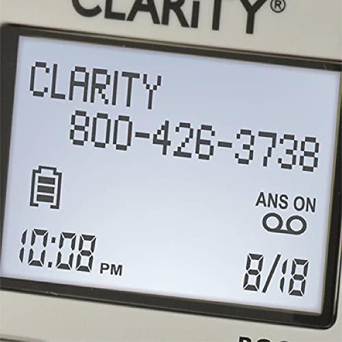 Clarity D702 Moderate Hearing Loss Cordless Phone with (3) D702HS Expandable Handsets