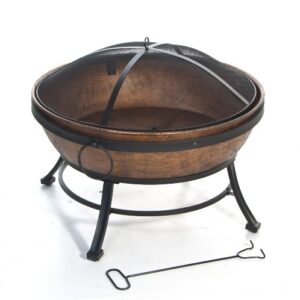 deckmate kay home product's avondale steel fire bowl