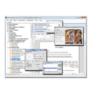Ultimate eBook Creator - eBook Creation Software MOBI, EPUB, Word, PDF - format eBooks and print books for Amazon Kindle self publishing, iBookstore, Android Devices, Smart Phones, Tablets
