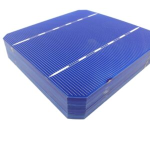 MISOL Mono Solar Cell 5x5 2.8w, Grade A, monocrystalline Cell, DIY Solar Panel, for DIY Solar Module