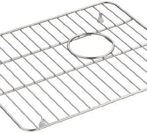 KOHLER K-5828-ST Whitehaven Sink Rack, Large, Stainless Steel,1.00 x 14.53 x 17.64 inches