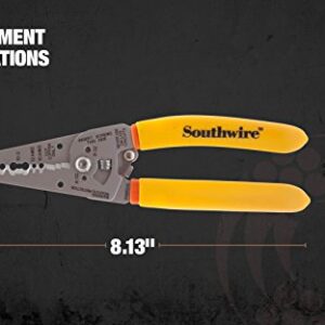 Southwire - 58278440 Tools & Equipment SNM1012 10-12 AWG Ergonomic Handles NM Cable Wire Stripper/Cutter