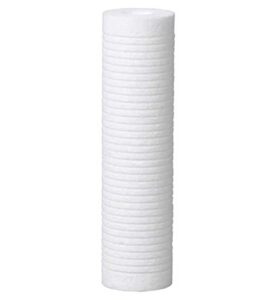 hydronix (20 pack) 5 micron 10x2.5 grooved sediment filters - replaces aqua-pure ap110, whirlpool whcf-gd05 & watts fpmbg-5-975