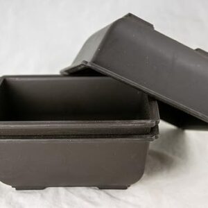 3 Rectangular Plastic Bonsai Training Pot, Cactus & Succulent Planter - 5.75 x 4.25 x 2.5