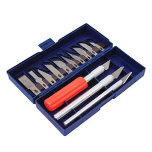 16pc precision hobby wood working knife set