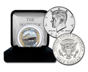 the matthew mint titanic boat coin
