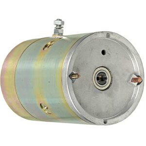 db electrical snow plow lift motor compatible with/replacement for meyer & diamond motors, 2529ac, 2869ab, 2869ab, 2529ac, e57 and e60 pumps 1306010 430-22004 10710n 11.212.981 15687 15727 mue6209
