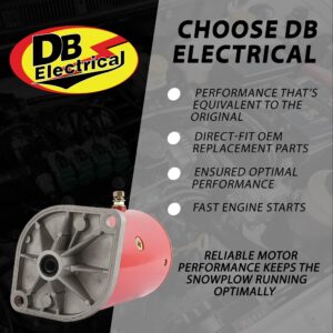DB Electrical 430-22003 Snow Plow Motor Compatible With/Replacement For Western & Fisher Snow Plow Applications, 46-2473 46-2584 46-3618, MKW4009 1981-Up 1306415 M4-3499-00 A5819AM