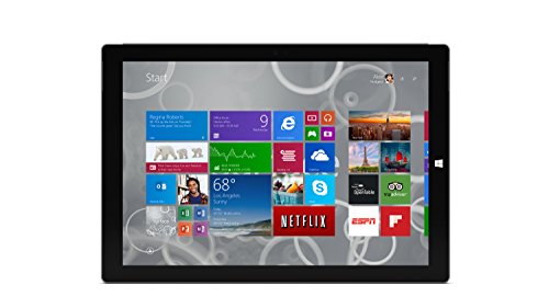 Microsoft Surface Pro 3 MQ2-00001 12-Inch Full HD 128 GB Storage Multi-Touch Tablet (Silver)