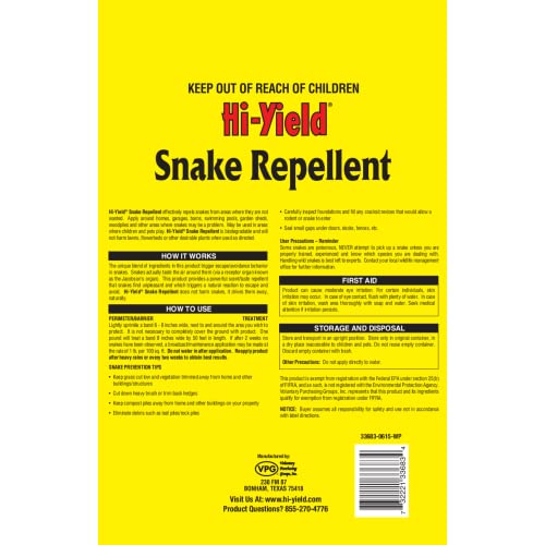 Hi-Yield (33683 Snake Repellent (4 lbs.)
