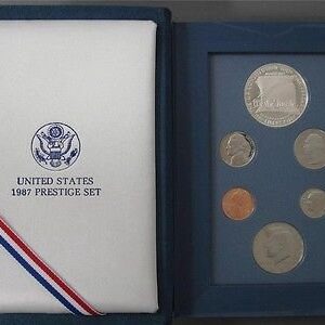 1987 US Mint Constitution Prestige Proof Coin Set