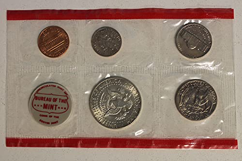 1970 United States Mint Uncirculated Coin Set in Original Government Packaging