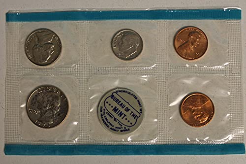 1970 United States Mint Uncirculated Coin Set in Original Government Packaging