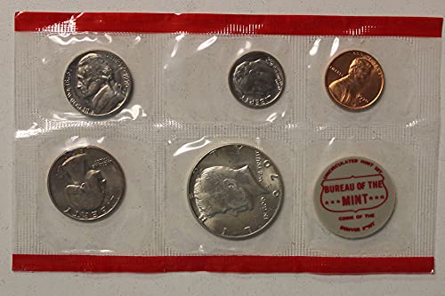 1970 United States Mint Uncirculated Coin Set in Original Government Packaging
