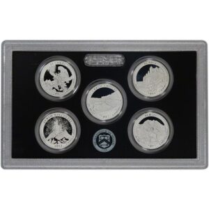 2012 S US Mint Quarters Silver Proof Set