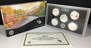 2013 s us mint america the beautiful quarters silver proof set™ original government packaging