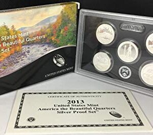 2013 S US Mint America the Beautiful Quarters Silver Proof Set™ Original Government Packaging
