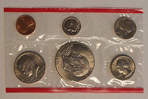 1976 United States Mint Uncirculated Coin Set in Original Government Packaging