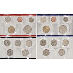2000 United States Mint Uncirculated Coin Set (U00) in Original Government Packaging