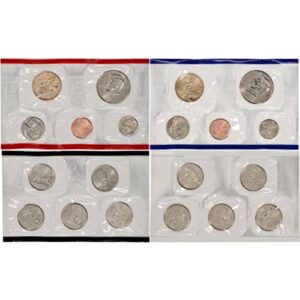 2000 United States Mint Uncirculated Coin Set (U00) in Original Government Packaging