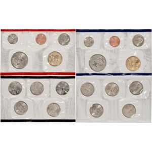 2001 United States Mint Uncirculated Coin Set (U01) in Original Government Packaging