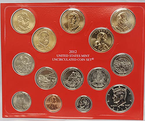 2012 United States Mint Uncirculated Coin Set (U12) in Original Government Packaging